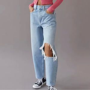 BDG high rise baggy jeans!!
